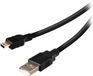 Vivanco VVITUSBAMINB18MK Câble USB USB 2.0 1,8 m USB A Mini-USB B Noir