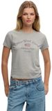 Superdry - Athletic Essentials Aansluitend T-shirt met Print - Dames - T-shirts