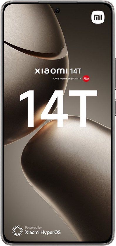 Xiaomi 14T 512GB - Titan Grey - 6.67" OLED - Dual SIM - 5G