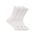HOKA Chaussettes de course Crew 3-Pack T. 38-42 Blanches
