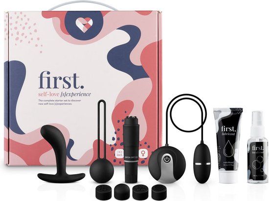 LoveBoxxx First. Self-Love [S]Experience Starter Set - Black