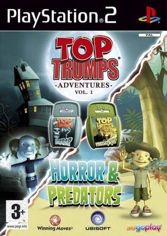 Ubisoft Top Trumps: Horror & Predators - PlayStation 2