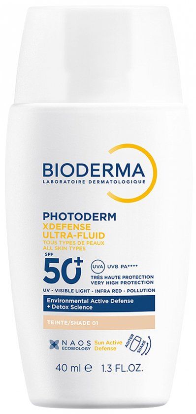 Bioderma Photoderm XDefense Ultra-Fluid SPF 50+ 40 ml Shade 01