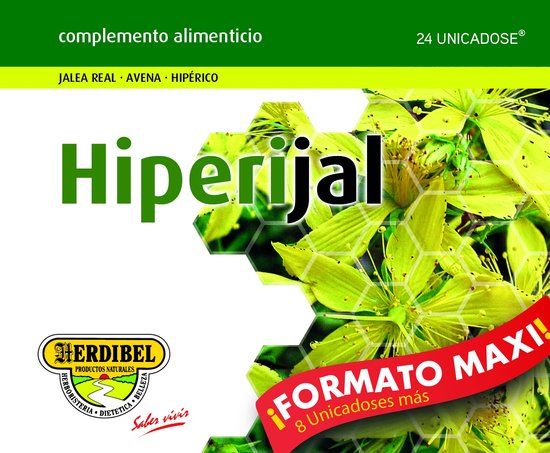 Herdibel Hiperijal 16 Unicadose 10ml Mannen Geursoort Fris