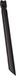 ERGOTEC Viper tige de selle 31,6 x 400 mm 30 mm déport noir