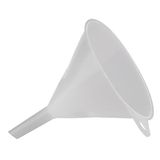 APS 30068 trechter, Ø 12 cm, hoogte 14,5 cm, doorlaat Ø 12 mm, kunststof (PE), wit, Made in Germany