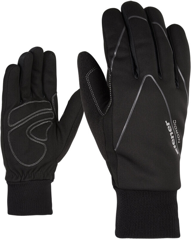 Ziener Ziener Unico Langlauf handschoenen, zwart 2022 8 Winterhandschoenen