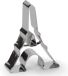 Patisse Uitsteekvorm Eiffeltoren 8 cm RVS Zilver