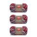 Red Heart Scrubby Americana Garen - 3 Pack van 85g/3oz - Polyester - 4 Medium (Worsted) - 78 Yards - Breien/haken