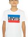 Levi's Kids T-shirt with logo white/blue/red