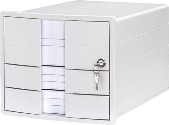 HAN Impuls Ladekast - Wit - 3 Lades - Afsluitbaar