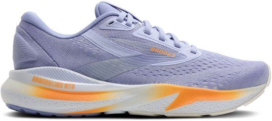 Brooks Adrenaline GTS 24 Hardloopschoenen Dames Lila - Oranje Maat 38.5