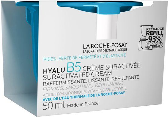 La Roche-Posay Hyalu B5 Suractivated Crème Refill - 50ml - For Sensitive Skin - With Hyaluronic Acid and Vitamin B5