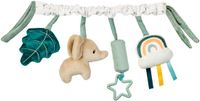 Nattou Lapidou Wagenspanner - Kinderwagen Activiteitenspiraal - Lindegroen