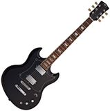 Gear4music Brooklyn Select Elektrische Gitaar, Zwart