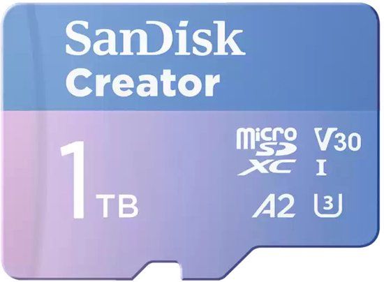 SanDisk Creator 1 TB MicroSDXC UHS-I Klasse 10