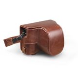 MegaGear MG1980 Ever Ready Lederen Camera Case compatibel met Fujifilm X Series X-E4 - Bruin
