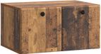 vidaXL meuble TV mural 59,5 x 41 x 30 cm bois vieilli bois traité