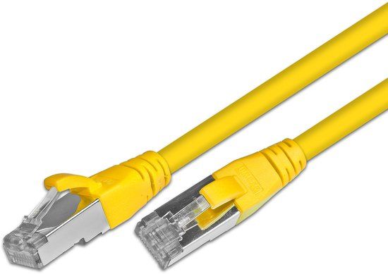 Wirewin Cat.5e F/UTP 4.0m netwerkkabel Geel 4 m Cat5e F/UTP (FTP)
