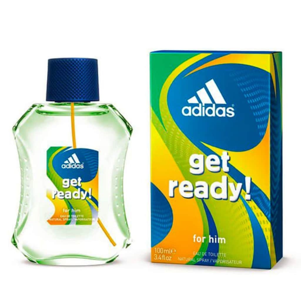- Herenparfum Get Ready Adidas EDT 100 ml eau de toilette / 100 ml / heren