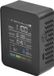 Merkloos / Sans marque Shenzhen Haorui Industrial Technology Co., Ltd. 5-in-1 Luchtkwaliteitsmonitor met CO2, HCHO, TVOC en AQI - Temperatuur- en Vochtigheidsdetector met Kleurrijk LCD Scherm