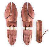 Blumtal Dames en Heren Schoenspanner inc. Schoenlepel - Ergonomisch design - Cederhout - Maat 38-39