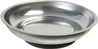 Famanu – Ronde magnetische onderdelen tray Ø150 mm roestvrij staal voor montage en reparatie