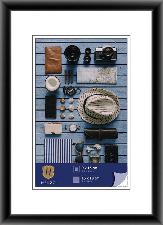 Henzo Napoli Fotolijst - 13x18 cm - Zwart