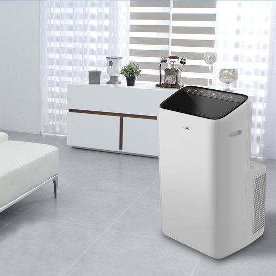 AUX Mobiele Airco - Koelen en Verwarmen - WiFi - 12000BTU - 3,4KW - R290 - Wit