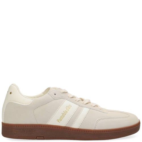 Pantofola d'Oro Bomber suède leren sneakers zand
