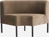 House Doctor Sofa Corner seater Zand 80 x 85 x 85 zithoogte 48