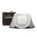 AeroMoov - Instant reisbed baby - 2 seconden opbouw - superlicht en compact - 2 niveaus voor baby's en peuters - Hoogwaardige matras - White Sand