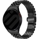 Strap-it Samsung Bracelet acier Jubilee Samsung Galaxy Watch FE (noir)
