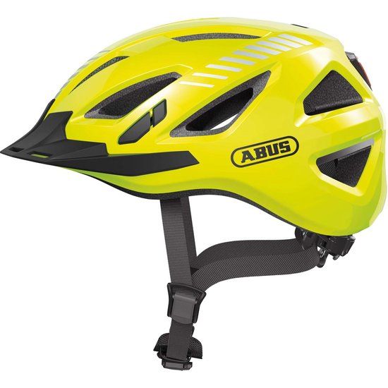 Abus Urban-I 3.0 Signal - Fietshelm - Signal Yellow - L (56-61 cm)