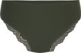 Hunkemöller Dames Lingerie Invisible Brazilian Lace Back - Groen - Maat XS