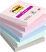 Post-it Memoblok 654 Super Sticky 76x76mm Soulful | 12 stuks