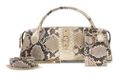 GUESS Yvonne Mini Satchel Natural Lichtgrijs