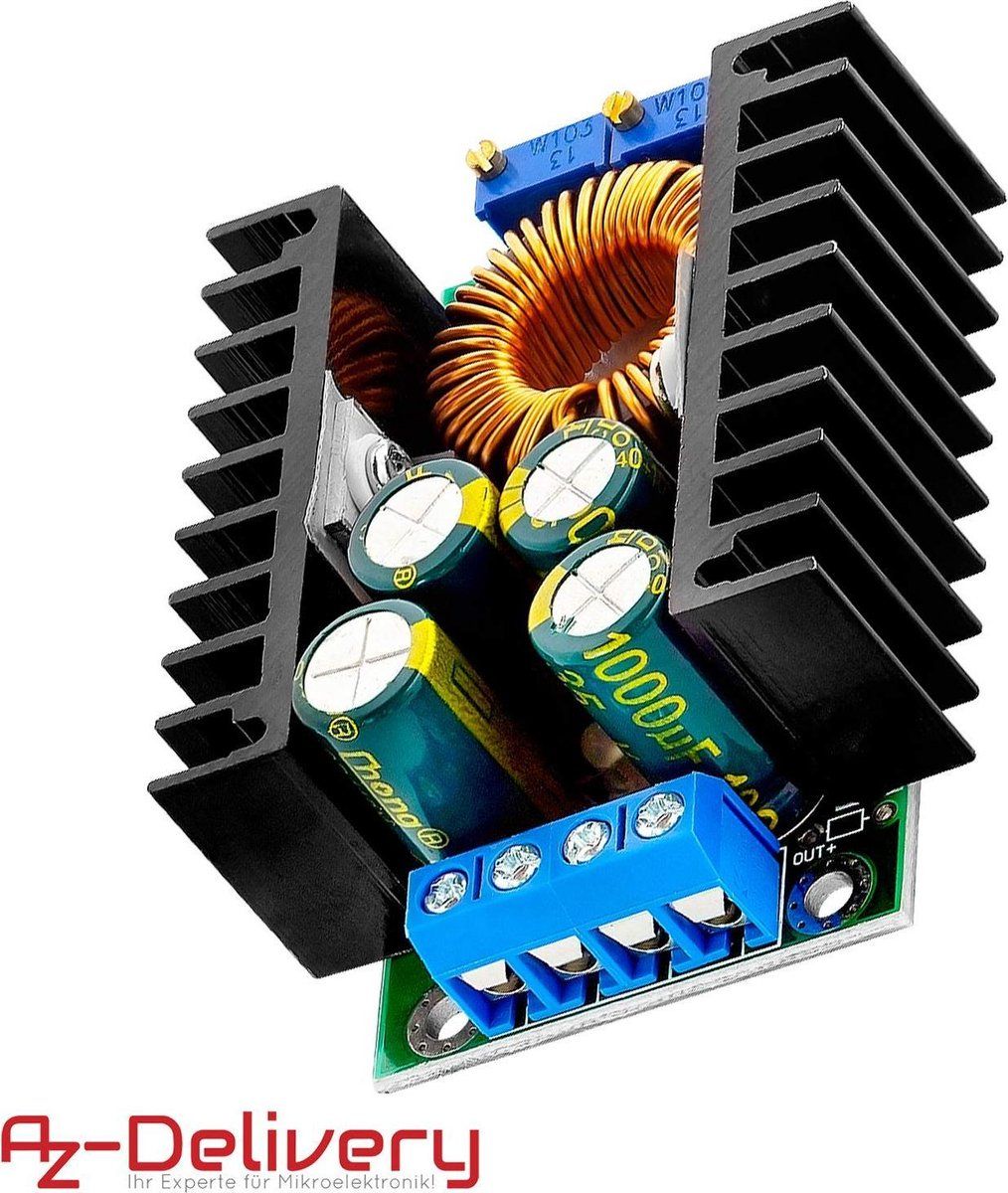 AZ Delivery XL4016 Step Down Converter DC-DC 5-40V naar 1.2-35V Inclusief E-Book!
