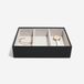 Stackers Sieradenbox - Ladies Classic Deep 3 Stacker black - Zwart - Kunstleer - 2022