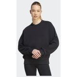 Adidas Sportswear Soft Lux Loose-Fit Sweatshirt - Dames - Zwart