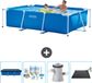 Intex Rechthoekig Frame Zwembad - 260 x 160 x 65 cm - Blauw