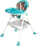 Velox Goods Chaise haute pliable - Chaise repas compacte pour bébé - Vert