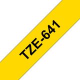Brother TZE-641 Labeltape - 18mm - Zwart op Geel