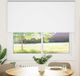 Maison Exclusive - Store occultant, blanc, 145x150 cm