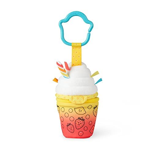 MELISSA & DOUG Bubbelthee - Multisensorieel meeneemspeeltje met ophangring - Sensorisch speelgoed - 6 maanden
