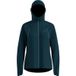 Odlo X-Alp Waterproof Pro Dames Hardloopjas - petrolblauw, Maat S