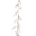 Mica Decorations Guirlande de Noël en plastique Feuilles 1,8m Champagne