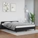 Maison Exclusive - Lit exclusif - Structure de lit avec tête de lit, sans matelas, couleur noire, dimensions 140x200 cm
