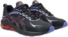 ASICS Baskets Unisexe - Taille 46 - Noir/Violet/Rouge