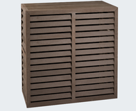 Evolar WPC Airco Omkasting Walnut Grey Tower - Tweedekans